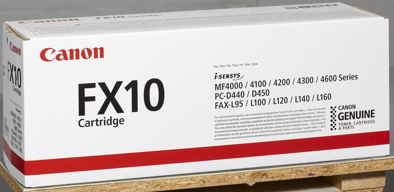 Canon Original Toner FX-10 schwarz 2.000 Seiten (0263B002)