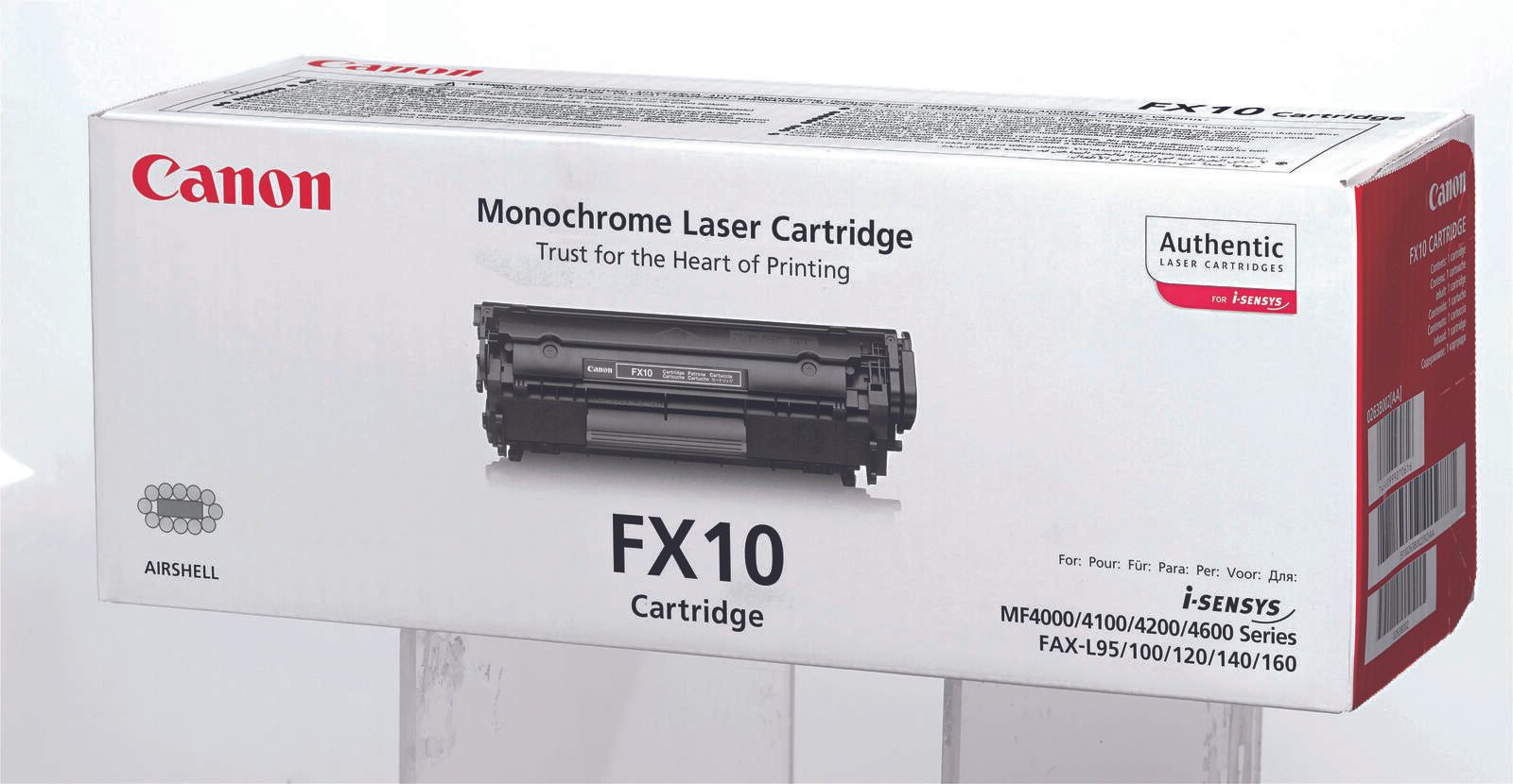 Canon Original Toner FX-10 schwarz 2.000 Seiten (0263B002)