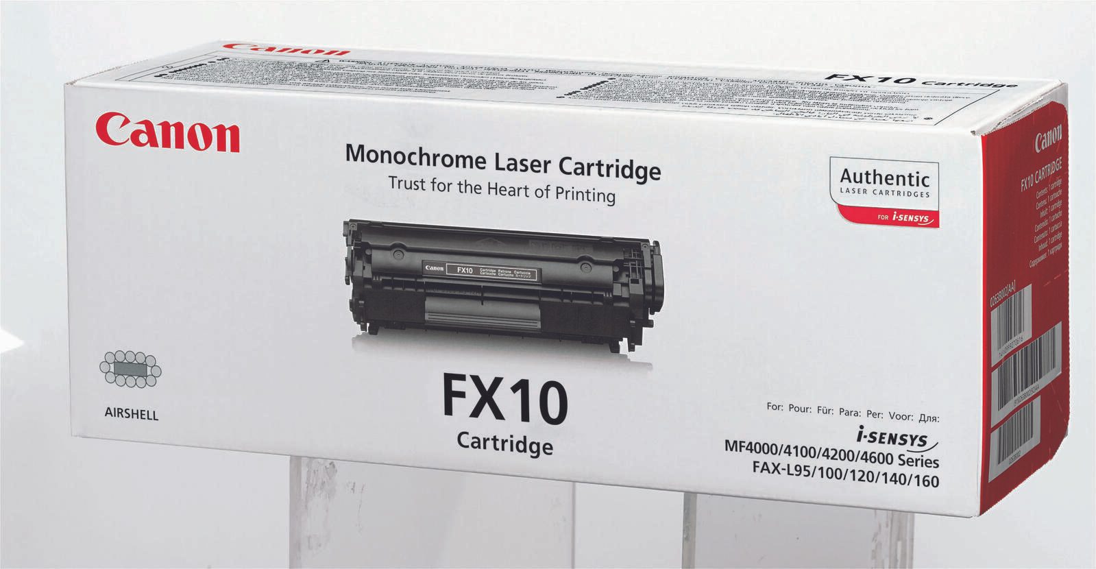 Canon Original Toner FX-10 schwarz 2.000 Seiten (0263B002)