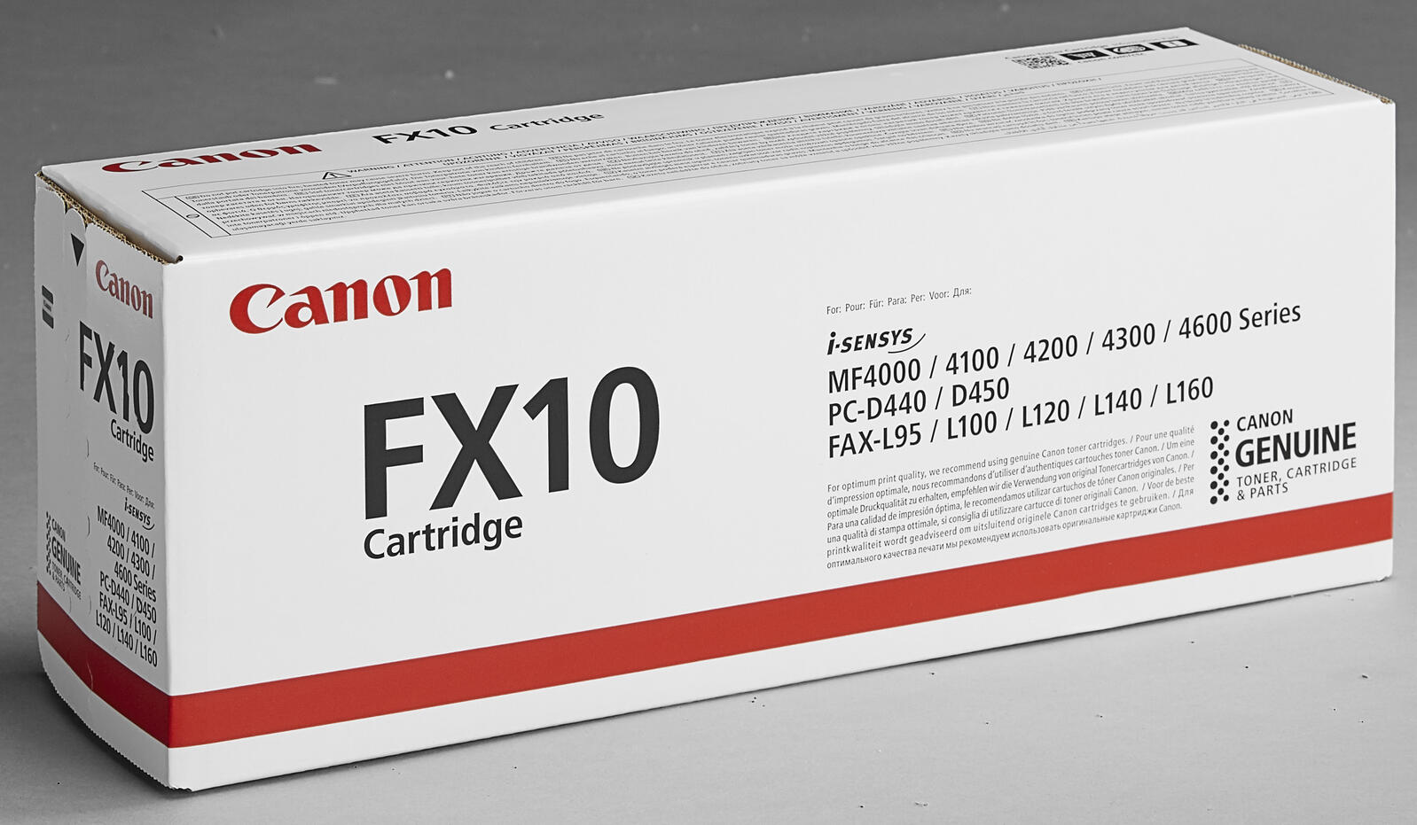 Canon Original Toner FX-10 schwarz 2.000 Seiten (0263B002)