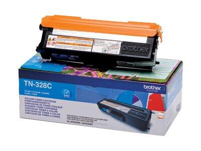 Brother Original TN328C Toner cyan 6.000 Seiten (TN-328C)