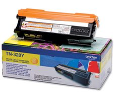 Brother Original TN328Y Toner gelb 6.000 Seiten (TN-328Y)