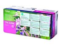 Brother Original TN328M Toner magenta 6.000 Seiten (TN-328M)