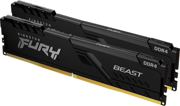 Kingston FURY Beast DIMM Kit 16GB, DDR4-2666, CL16-18-18
