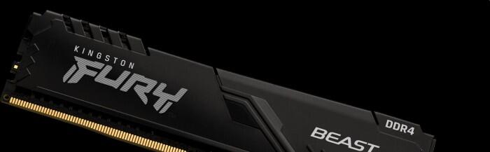 Kingston FURY Beast DIMM Kit 16GB, DDR4-2666, CL16-18-18
