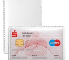 DURABLE Ausweishülle 54x86mm - transparent - 10 Stück