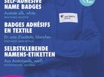 AVERY Zweckform Namensetiketten L4785-20 weiß 80,0 x 50,0 mm - 200 Stück