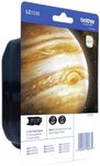 Brother Original LC-1240 Druckerpatronen Doppelpack schwarz 600 Seiten (LC1240BKBP2DR)