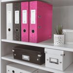 LEITZ Ordner pink Karton 8,0 cm - DIN A4