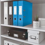 LEITZ Ordner Karton 8,0 cm DIN A4 - blau