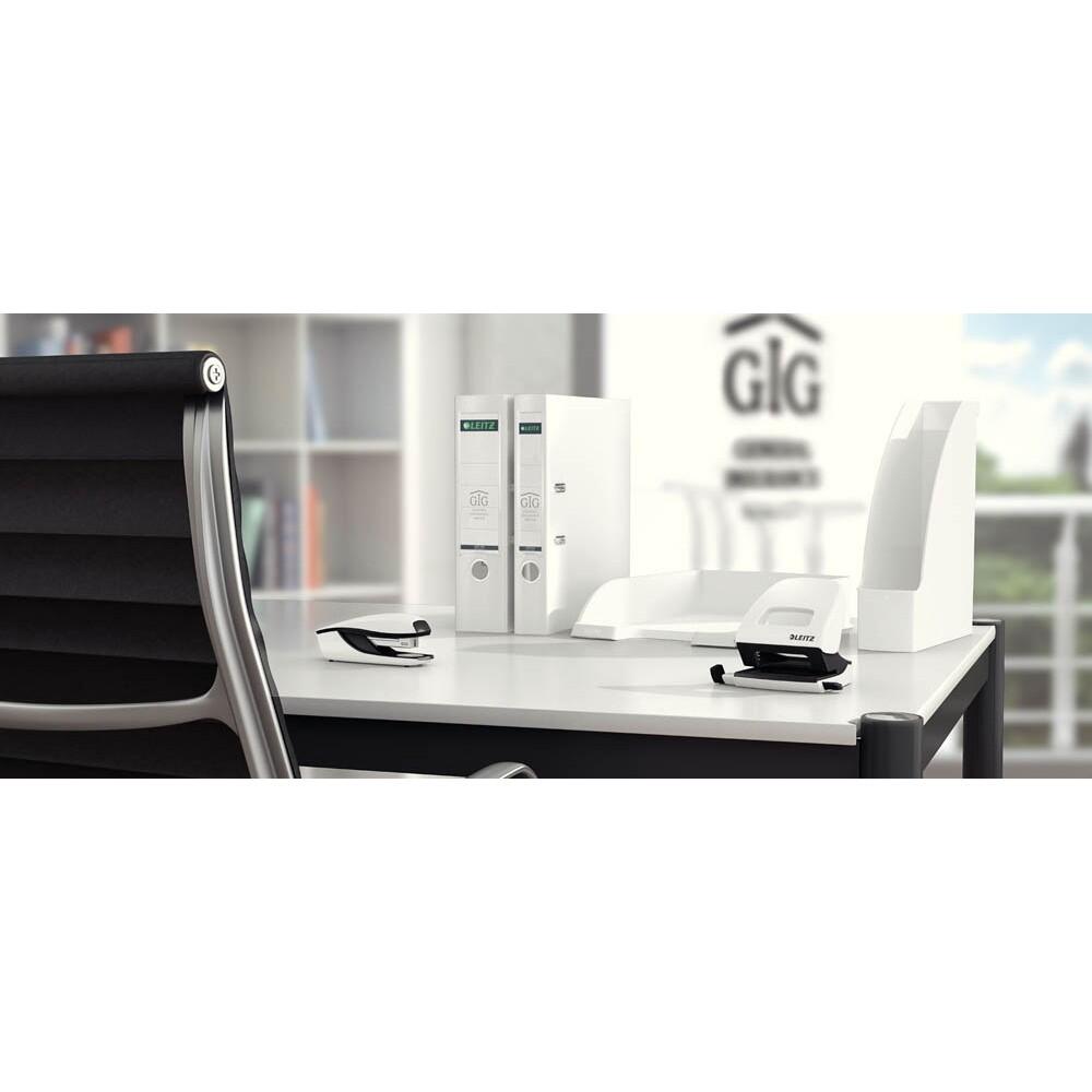 LEITZ Briefablage WOW - perlweiß metallic