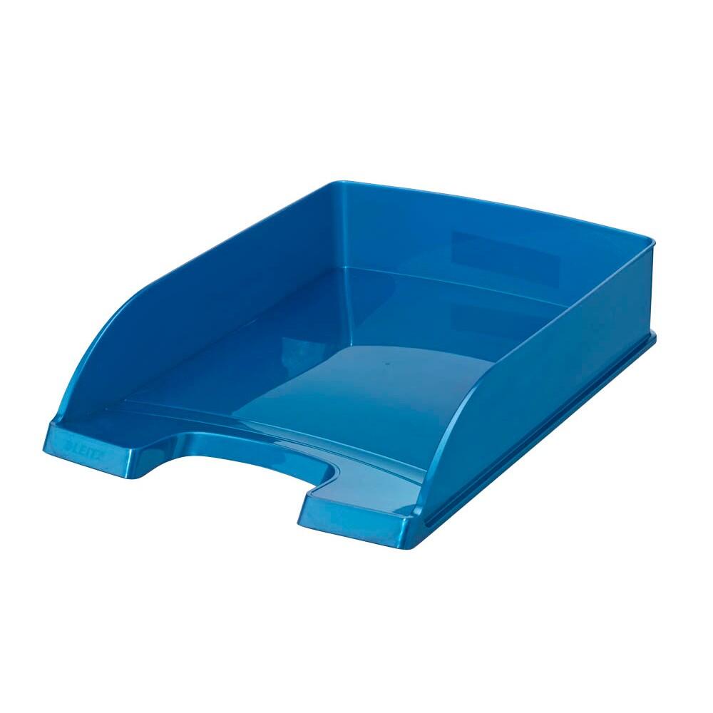 LEITZ Briefablage WOW - blau metallic