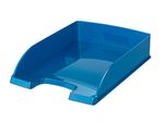 LEITZ Briefablage WOW - blau metallic