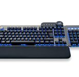 Mountain Everest Max Gunmetal Grey - RGB Gaming Tastatur mit CHERRY MX Red Switches