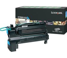 Lexmark Original Toner cyan 20.000 Seiten (C792X1CG) für C792e/de/dte/dhe