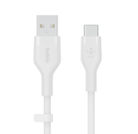 Belkin BoostCharge Flex USB-A auf USB-C Kabel (2 m, weiß)