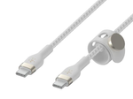 Belkin BoostCharge Pro Flex 2 m USB-C mit Lightning Connector, weiß
