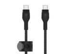 Belkin BoostCharge Pro Flex 3 m USB-C auf USB-C Kabel, schwarz