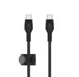Belkin BoostCharge Pro Flex 3 m USB-C auf USB-C Kabel, schwarz