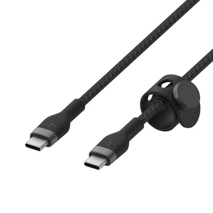 Belkin BoostCharge Pro Flex 3 m USB-C auf USB-C Kabel, schwarz