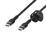 Belkin BoostCharge Pro Flex 3 m USB-C auf USB-C Kabel, schwarz
