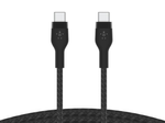Belkin BoostCharge Pro Flex 3 m USB-C auf USB-C Kabel, schwarz