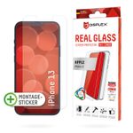 DISPLEX Real Glass + Case für Apple iPhone 13