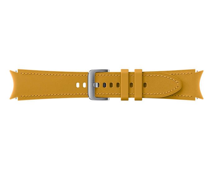 Samsung Hybrid Leather Band für die Galaxy Watch4-Serie Mustard