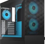 Fractal Design Pop Air RGB - Cyan Core TG Clear Tint