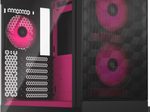 Fractal Design Pop Air RGB - Magenta Core TG Clear Tint