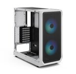 Fractal Design Focus 2 - RGB White TG Clear Tint