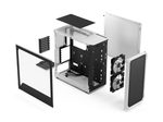 Fractal Design Focus 2 - RGB White TG Clear Tint