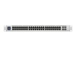 Ubiquiti UniFi Switch USW-Enterprise-48-PoE Switch L3 managed 48x100/1000/2.5G (PoE+)+ 4x1/10Gbbit SFP+