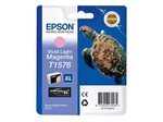 Epson Original T1576 Ultra Chrome K3 Druckerpatrone magenta hell 25ml (C13T15764010)