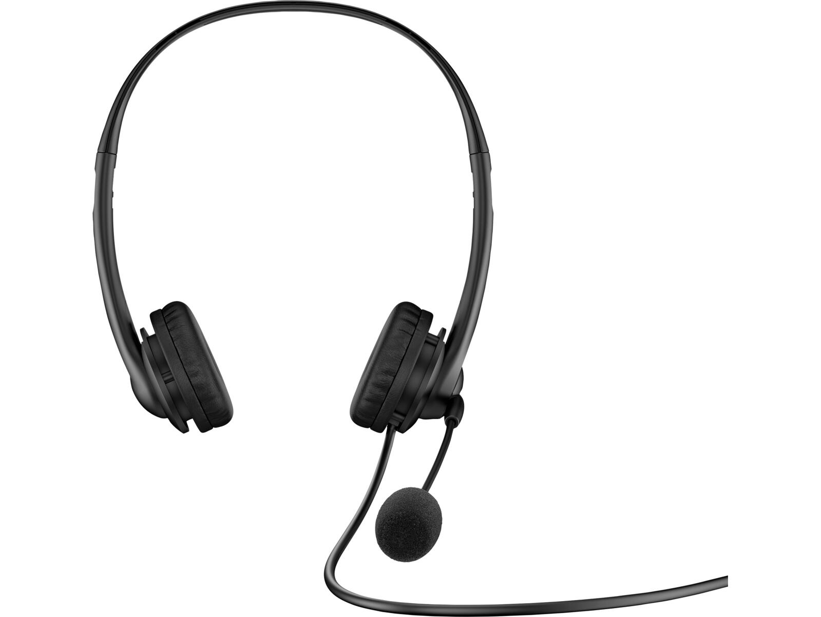 HP G2 kabelgebundenes Stereo-Headset 3,5-mm-Kopfhörerbuchse schwarz