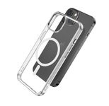 eSTUFF Berlin Magnetic Hybrid Case für das iPhone 13 - Clear