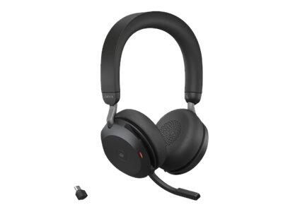 Jabra Evolve2 75 MS Stereo Headset On-Ear