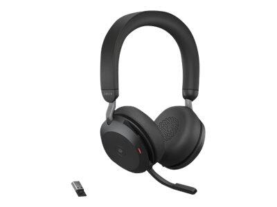 Jabra Evolve2 75 MS Stereo Headset On-Ear
