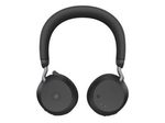 Jabra Evolve2 75 MS Stereo Headset On-Ear schwarz