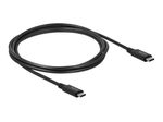 DeLock - USB-Kabel - USB-C (M) zu USB-C (M) - USB4 / Thunder
