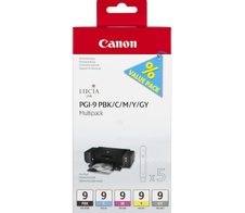 Canon Original PGI-9 Druckerpatronen 5er-Multipack - PBK/C/M/Y/GY