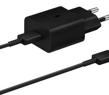 Samsung EP-T1510 15W USB-C Schnellladegerät mit Kabel 1m, schwarz