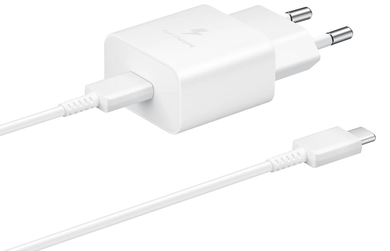 Samsung Schnellladeadapter mit Datenkabel EP-T1510 (White)