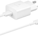 Samsung EP-T1510 15W USB-C Schnellladegerät mit Kabel 1m, weiß