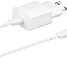 Samsung EP-T1510 15W USB-C Schnellladegerät mit Kabel 1m, weiß