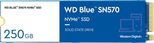 WD Blue SN570 NVMe SSD - 250GB, M.2