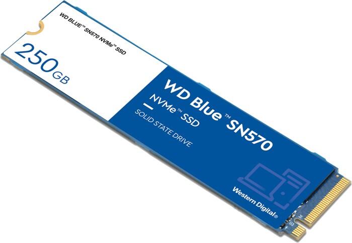 WD Blue SN570 NVMe SSD - 250GB, M.2