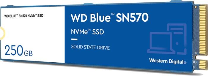 WD Blue SN570 NVMe SSD - 250GB, M.2