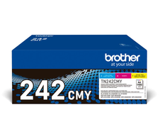 Brother Original TN-242 Toner - 3er Multipack (TN242CMY)