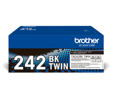 Brother Original TN-242BK Toner - schwarz Doppelpack (TN242BKTWIN)